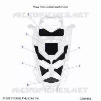 HOOD FOAM/SEAL