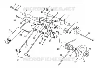 REAR TORQUE ARM 500 INDY 0982764(A)(B) AND EUROPEAN 500 INDY E982764A (4942104210B010)
