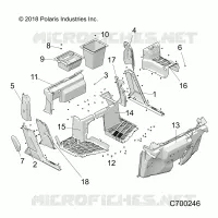 FRONT FLOOR AND ROCKERS- R23RSU99A9/AJ/AK/AX/B9/BJ/BK/BX (C700246)