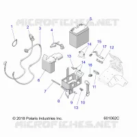 BATTERY/BOX AND CABLES