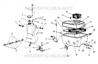 OIL TANK   AIR BOX WIDETRAK LX 0952064 AND  EUROPEAN WIDETRAK LX E (4928942894C005)