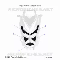 HOOD FOAM/SEAL