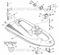 HULL   BODYWORK SL 650 B954058 (4930483048A006)