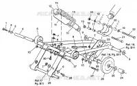 FRONT TORQUE ARM 600 XCR 0975677, 600 XCR SE H975677 AND EUROPEAN 600 XCR S (4937963796B013)