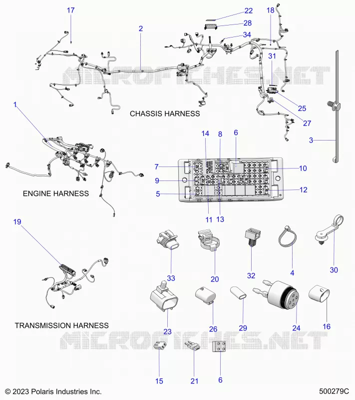 ELECTRICAL, WIRE HARNESS
