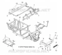 CHASSIS, FRAME AND FRONT BUMPER
