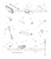 SWITCHES, SENSORS, ECU AND CONTROL MODULES