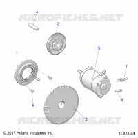 STARTER AND DRIVE
