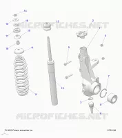 SUSPENSION, FRONT STRUT 
