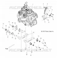ENGINE, MOUNTING