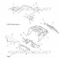 REAR BUMPER   CLOSEOFF