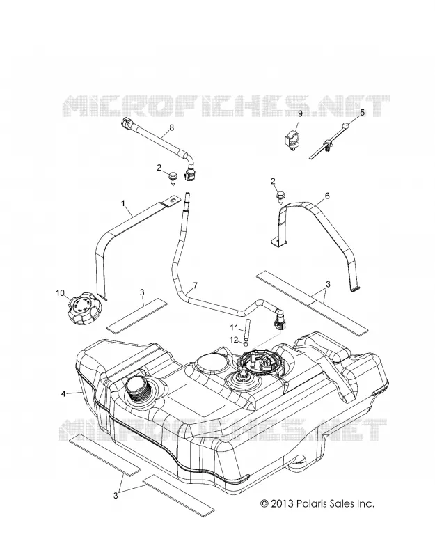 FUEL TANK -Z14VE76FX/FI (49RGRFUEL14RZR8SI)