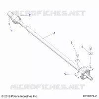 DRIVE TRAIN, REAR PROP SHAFT