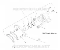 REAR BRAKE CALIPER