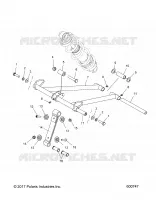 SUSPENSION, FRONT TORQUE ARM