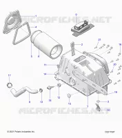 ENGINE, AIR INTAKE