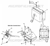 BATTERY BOX 500 EFI SKS 0962574, EFI RMK 0962974, AND EUROPEAN 500 EFI SKS (4931983198C006)