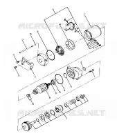 STARTING MOTOR ASSEMBLY BIG BOSS 4X6 (4919801980041A)