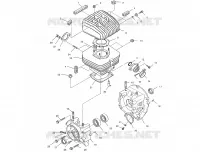 CRANKCASE AND CYLINDER