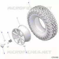 WHEELS, FRONT