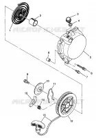 RECOIL STARTER 6X6 400L W968740 AND 6X6 400L NORWEGIAN N968740 (4935963596D014)