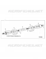 DRIVE TRAIN, REAR HALF SHAFT