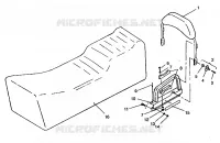 BACKREST 500 EFI SKS E942574 (49274327430004)