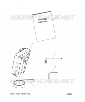 TOOLS, BELT HOLDER & OWNERS MANUAL