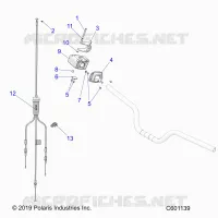 ENGINE, THROTTLE CONTROL ASM.