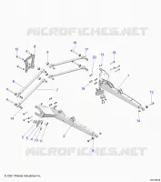 REAR SUSPENSION CONTROL ARMS
