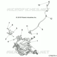 DRIVE TRAIN, MAIN GEARCASE MOUNTING