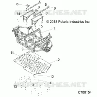 CHASSIS, MAIN FRAME AND SKID PLATES