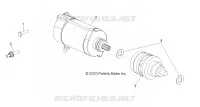 ENGINE, STARTING MOTOR