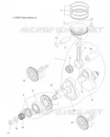 ENGINE, CRANKSHAFT AND PISTON