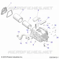 ENGINE, AIR INTAKE