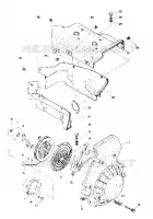 BLOWER HOUSING AND RECOIL STARTER (4909530953020A)