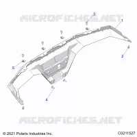 REAR BODYWORK BUMPER