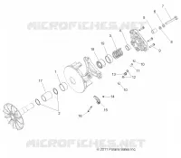 DRIVE TRAIN, PRIMARY CLUTCH