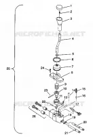 SHIFT LINKAGE ASSEMBLY 6X6 350L S938739 (4924362436038A)