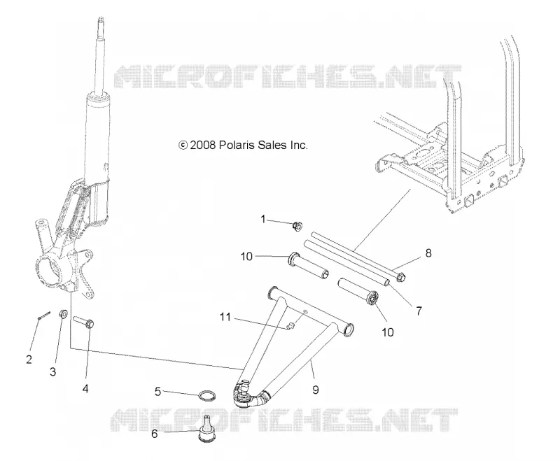 SUSPENSION, A-ARM AND STRUT MOUNTING