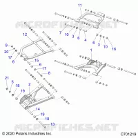 REAR SUSPENSION CONTROL ARMS