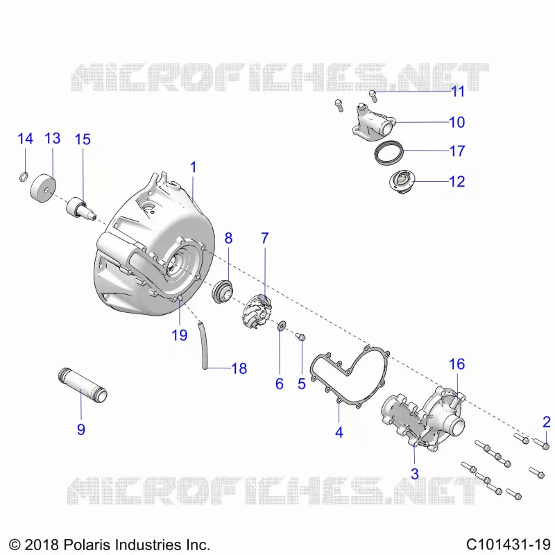COOLING SYSTEM AND WATER PUMP