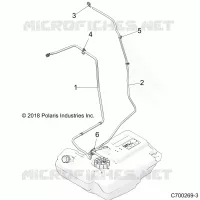 BODY, FUEL LINES, STD.