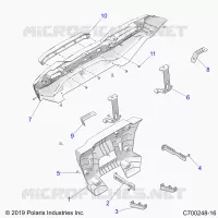 REAR BODYWORK BUMPER