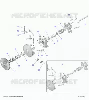 DRIVE TRAIN, PRIMARY CLUTCH