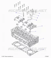 ENGINE, CYLINDER HEAD