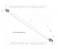 DRIVE TRAIN, FRONT PROP SHAFT