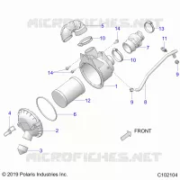 ENGINE, AIR INTAKE