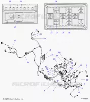 ELECTRICAL, WIRE HARNESS, CHASSIS