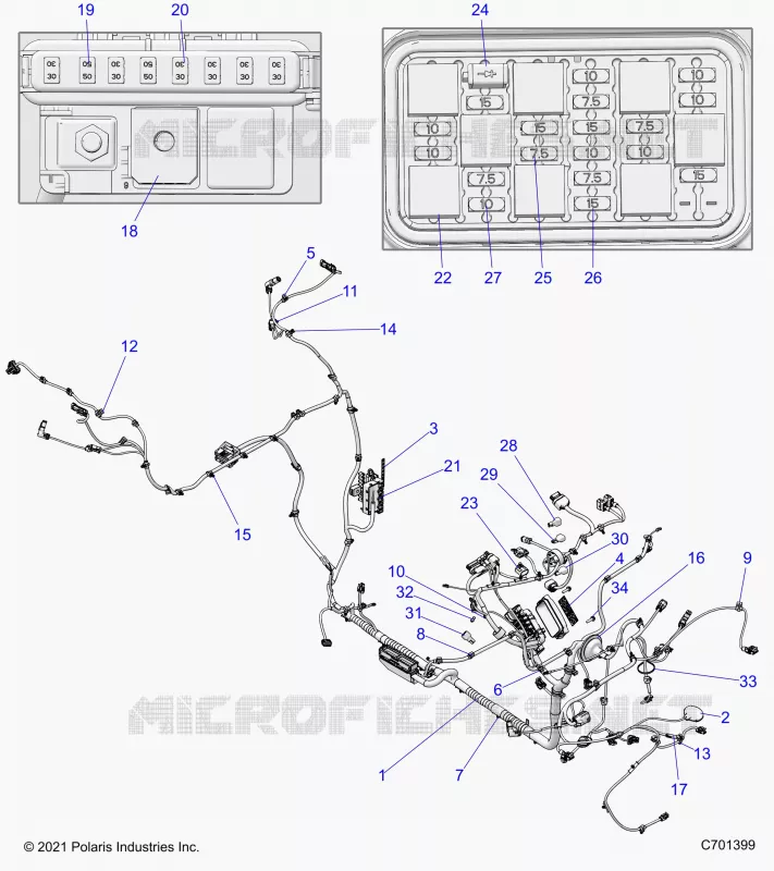 ELECTRICAL, WIRE HARNESS, CHASSIS